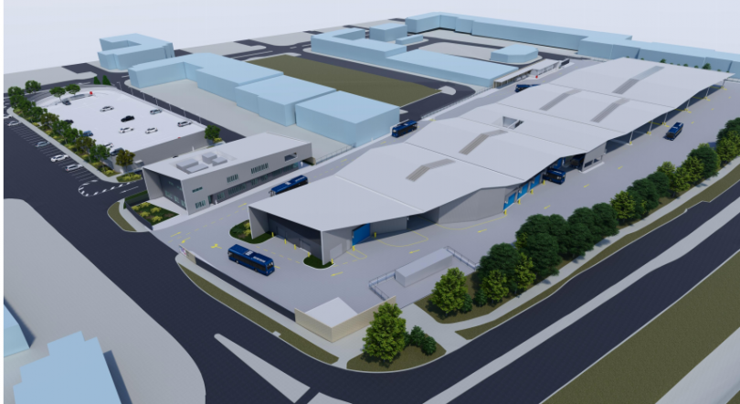 Proposed Woden Bus Depot