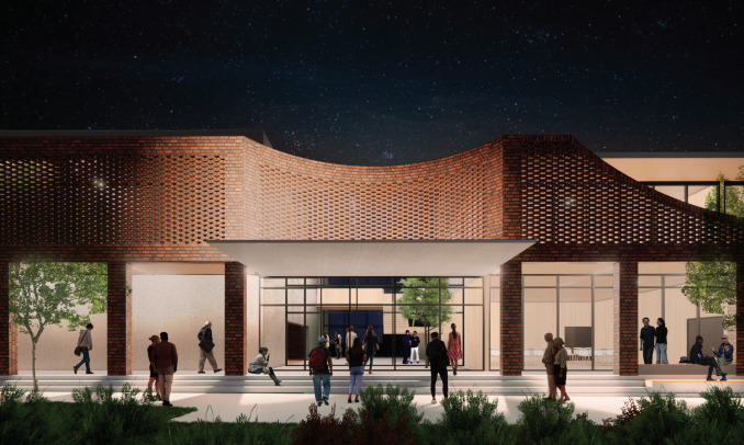 A concept design for a new Performing Arts Centre