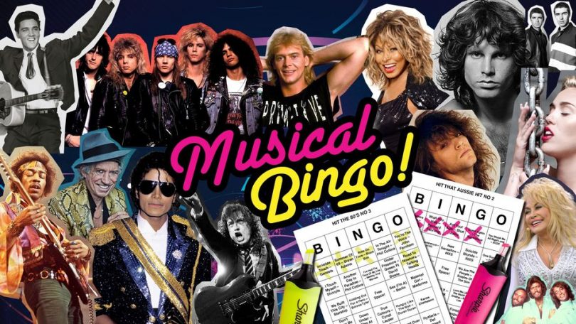 Play musical bingo at Hopscotch!