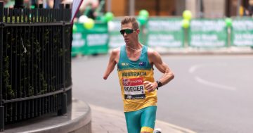 Why Canberra’s running man, Paralympian Michael Roeger, is still pounding the pavement