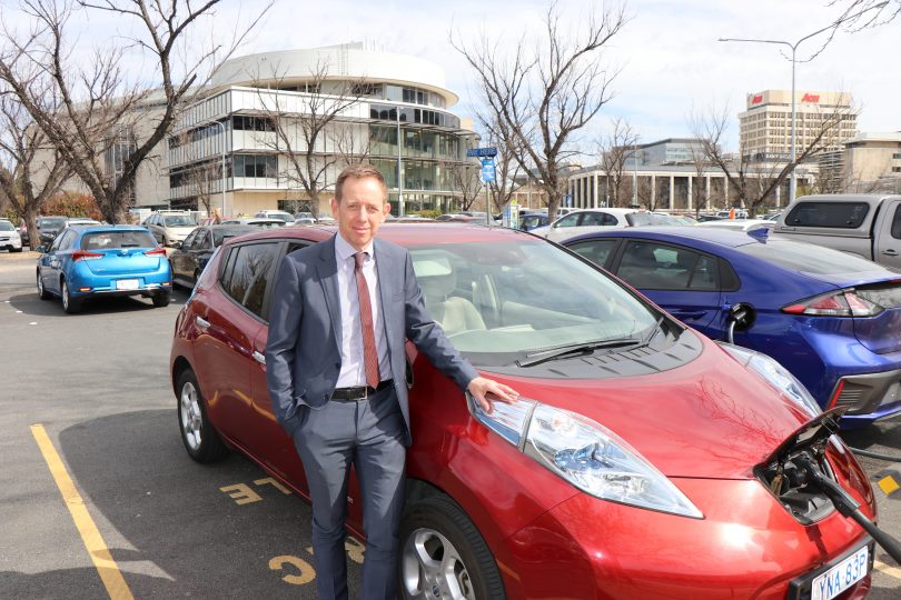 Emissions Reduction Minister Shane Rattenbury