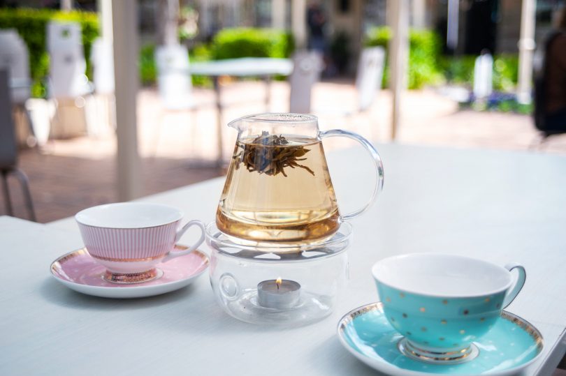 Hibiscus & Rose flowering tea