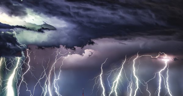 Lightning strikes gold for award-winning Canberra photographer