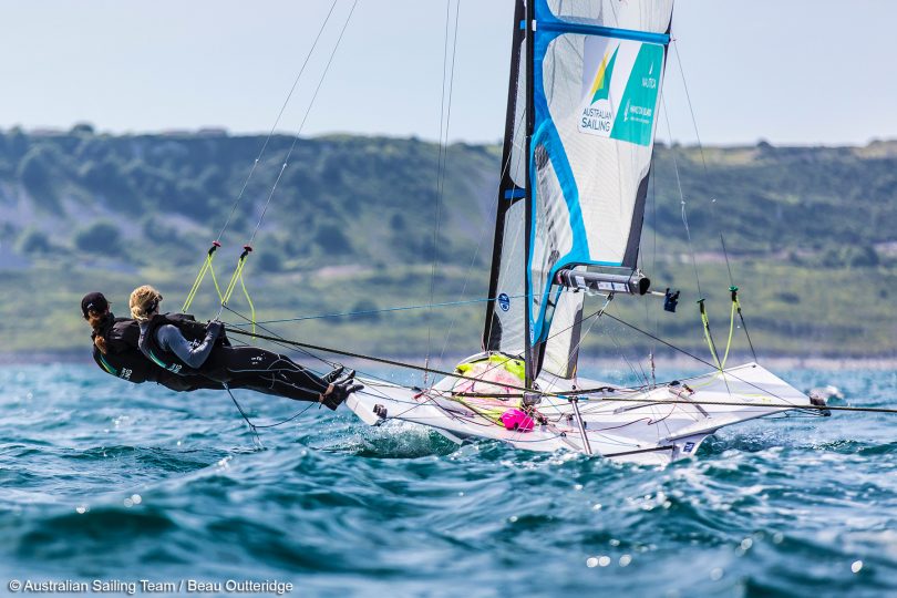 Sarah Cook took up sailing after representing Australia in rowing. She went on to be part of the national sailing team for three years. Photo: Beau Outteridge.