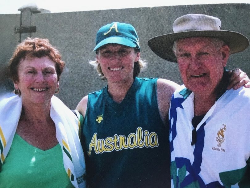 Margie and Mike with Sally