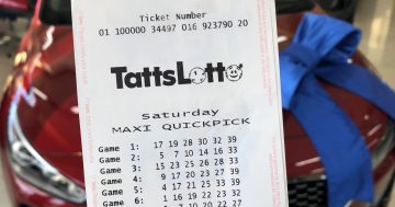 Lottery gods smile on another big winner in Canberra