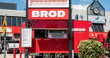 Hot in the City: Brodburger’s little red van finds new home in Woden