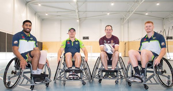 Wheelchair rugby league on a roll in Queanbeyan