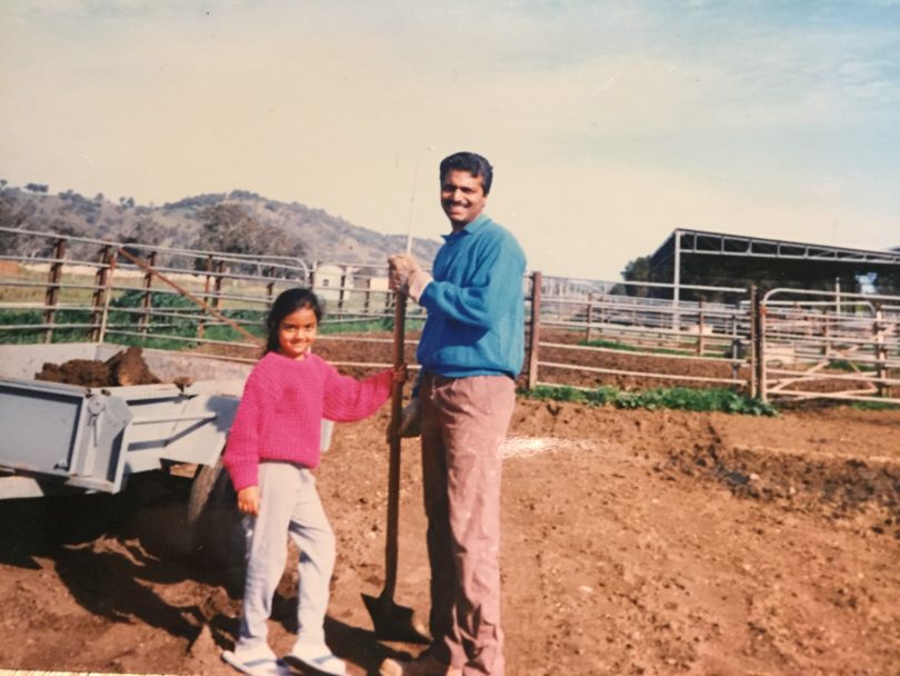 Zoya and her father
