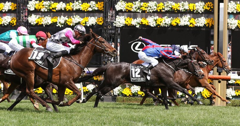 Horses running in Melbourne Cup