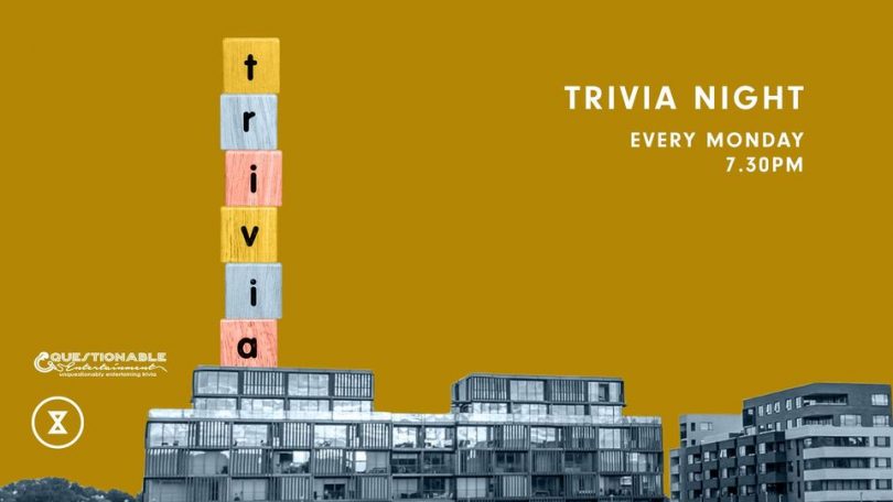 Walt and Burley's Trivia Night is back! Image: supplied.Walt and Burley's Trivia Night is back