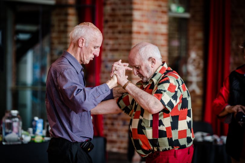 Dancing at the Elders Dance Club