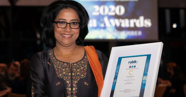 Sunita Kumar is Canberra's Business Woman of the Year