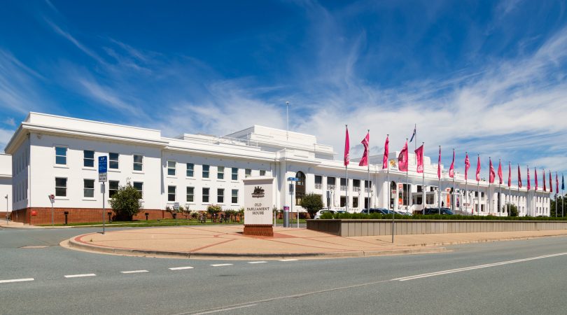 Exterior of Old Parliament House