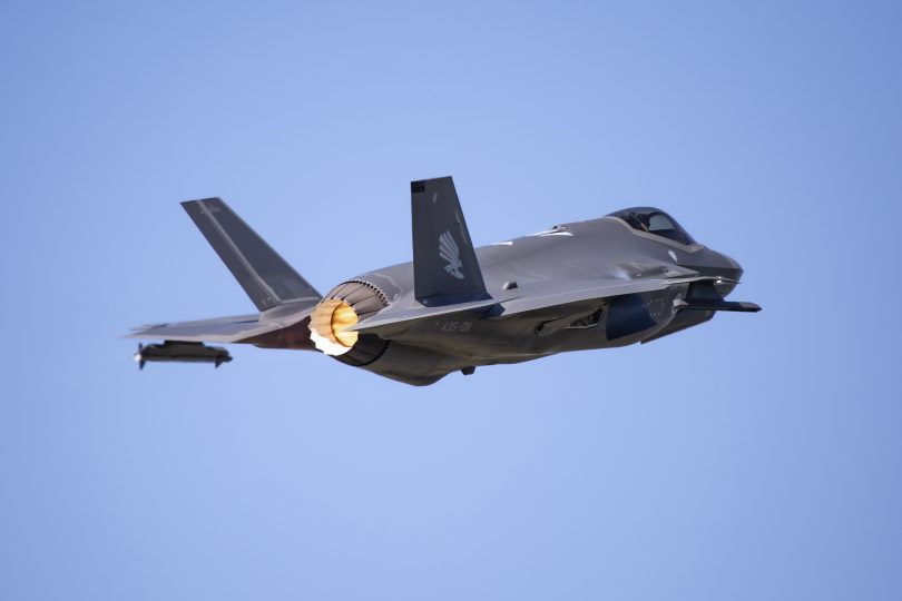 An F-35A Lightning II 