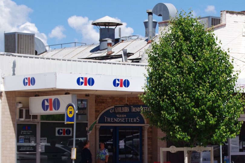 Streetfront in Auburn Street, Goulburn.