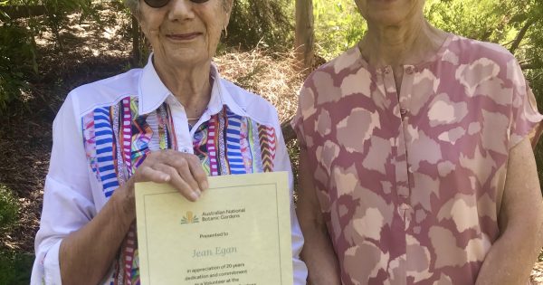 Botanic Gardens volunteering has been a passion project for decades