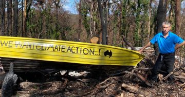 North Rosedale's vessel with a message collected by National Museum of Australia