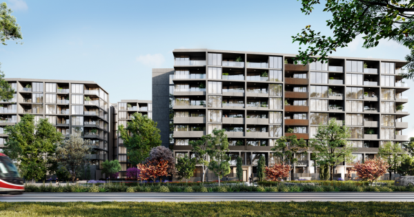 Plans for 415 apartments across two towers in Lyneham