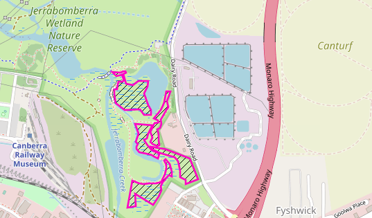 Prescribed burns at Jerrabomberra Wetlands and Tidbinbilla planned today