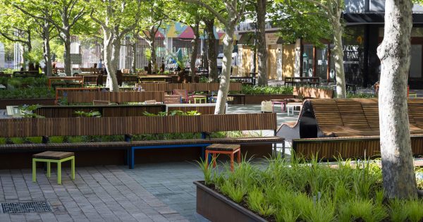 City Walk upgrades offer Canberrans a new place to chill out