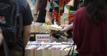 Bibliophiles flock to the first day of the Lifeline Bookfair