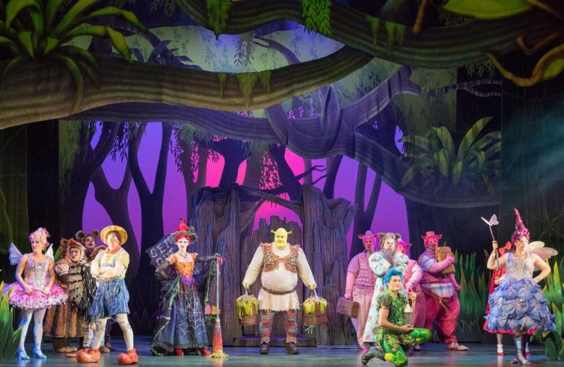 Shrek at the Queensland Performing Arts Centre earlier this year 