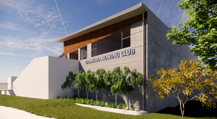 Canberra Rowing Club dips oars with plans for new, bigger clubhouse |  Riotact