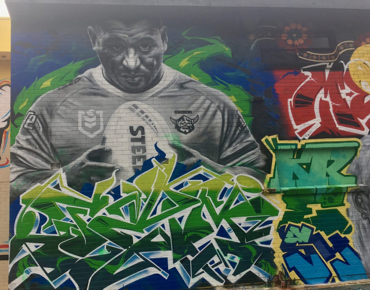 Josh Papalii mural