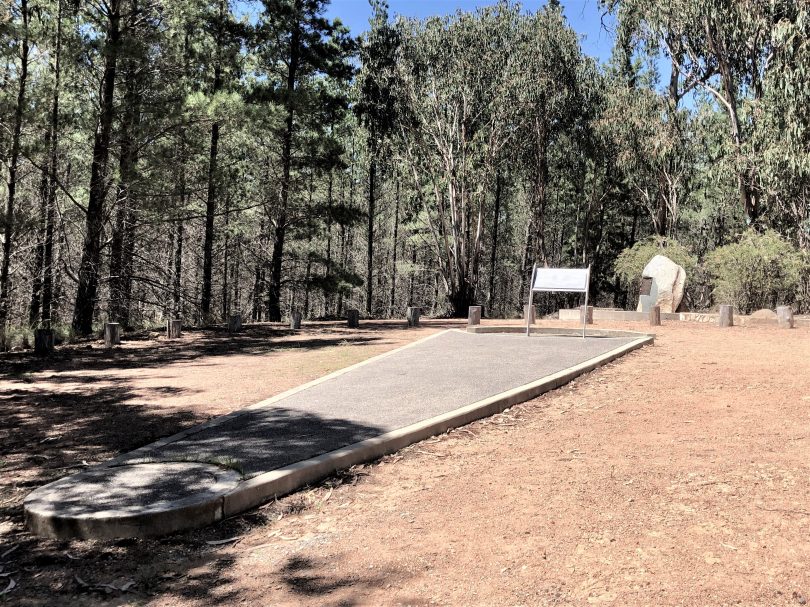 Air Disaster Memorial at Fairbairn Pine Plantation