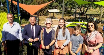 Hope springs eternal with inclusive additions to Queanbeyan playground