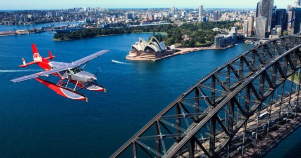 Sydney Seaplanes estimates Lake to Harbour flight would cost about $300 one-way
