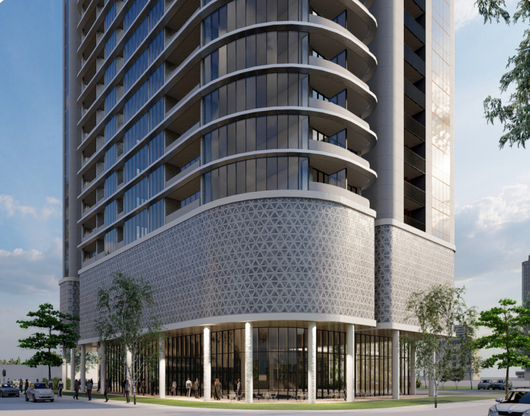 Woden mixed-use development