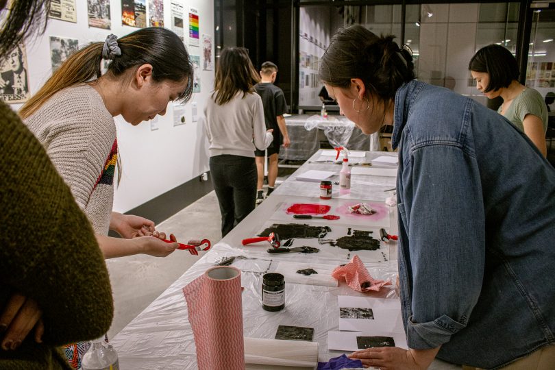 Linocut workshop