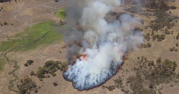 Barr won't engage in witch-hunt after new Orroral Valley bushfire images released