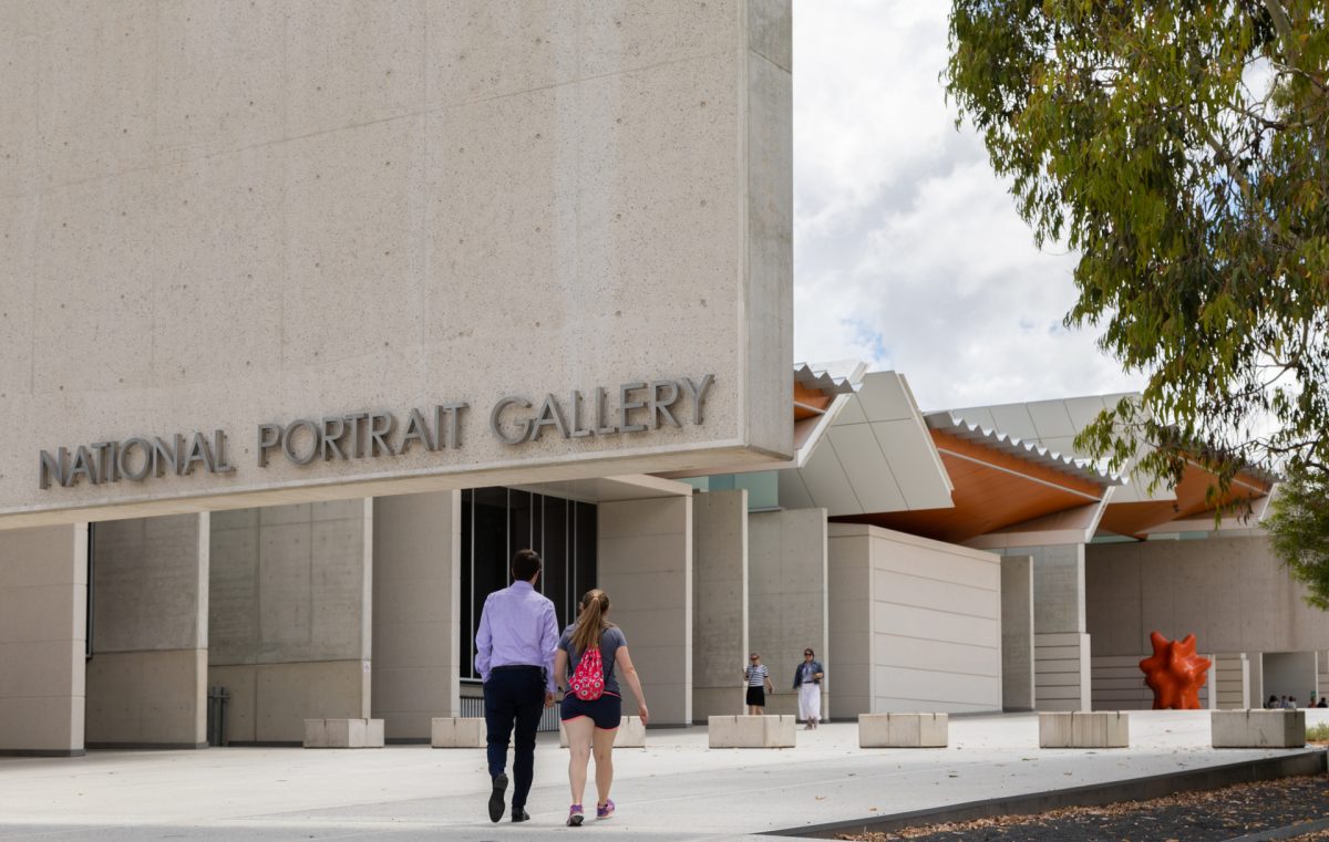The National Portrait Gallery is one of the institutions along Lake Burley Griffin.