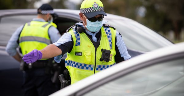 ACT Policing receives up to 40 complaints a week about COVID non-compliance