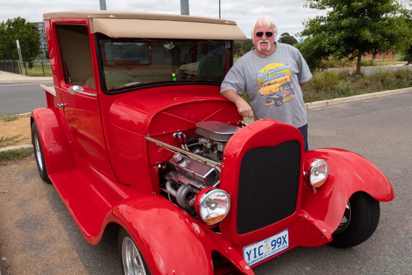 Don Jackson and his 1928 Model A Ford