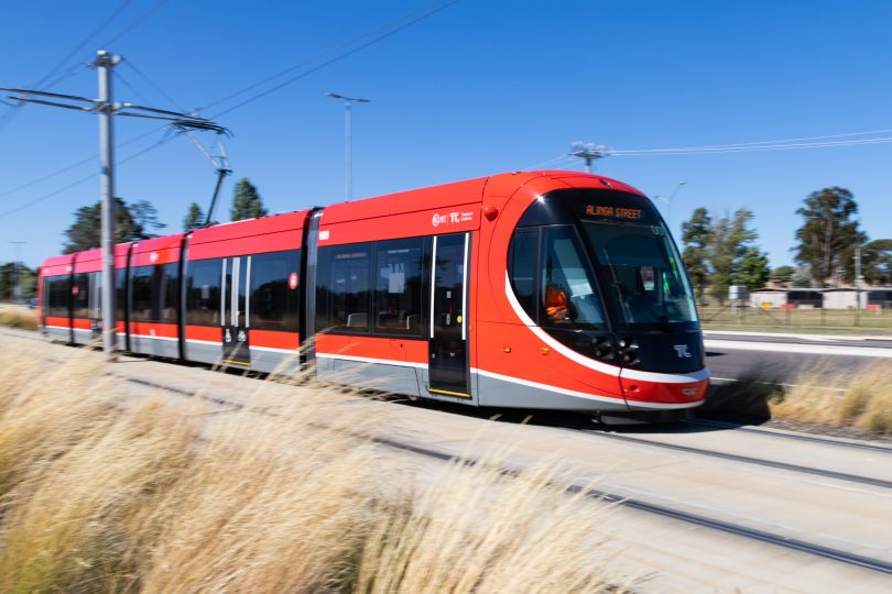 light rail vehicle