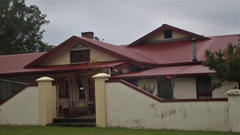 Exterior of Cheddar House in Moruya.