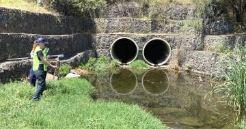 Businesses reminded not to drain the health of waterways with dirty runoff