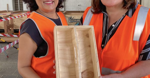Canberra Women's Shed powering ahead with tools of their trade