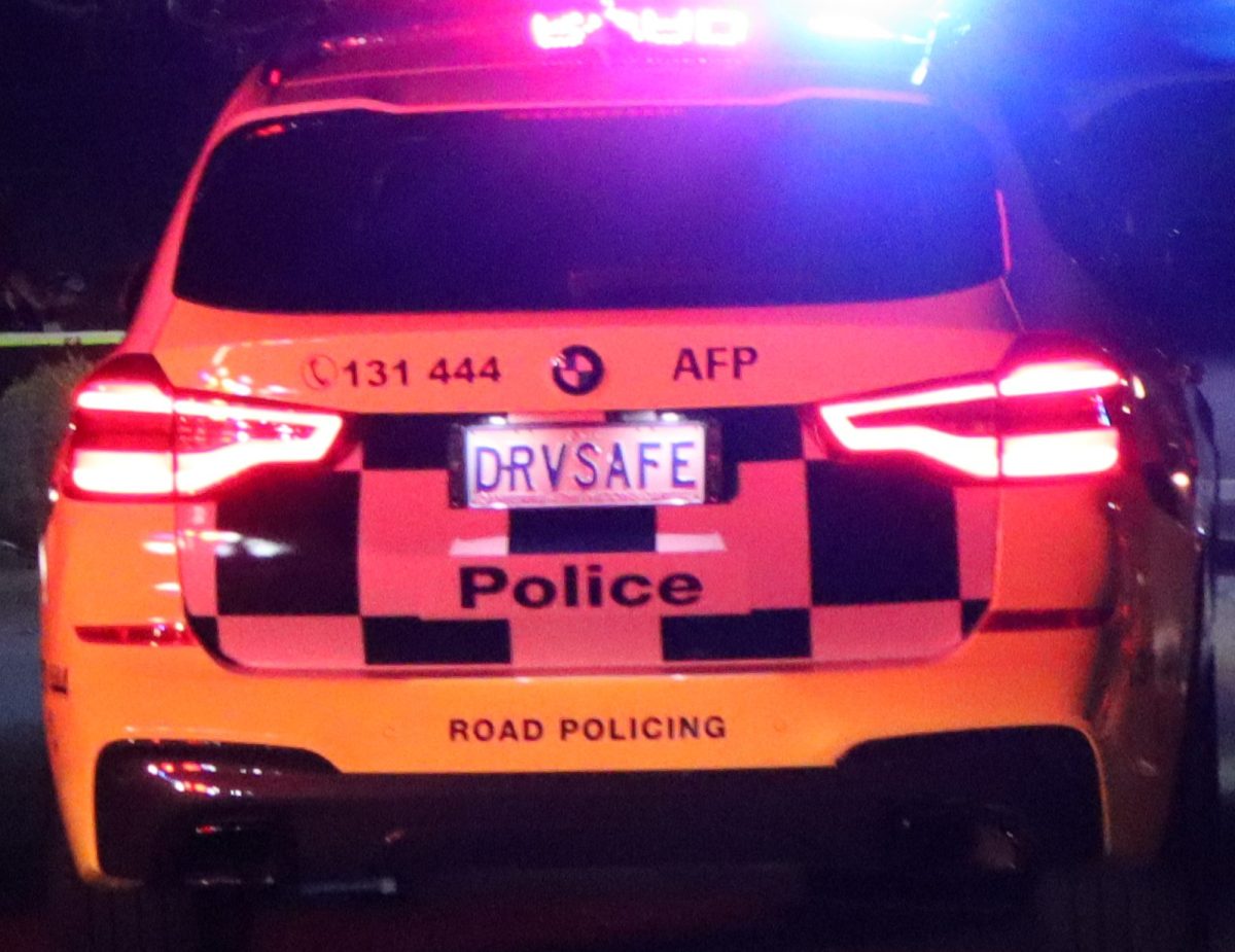 ACT Policing vehicle