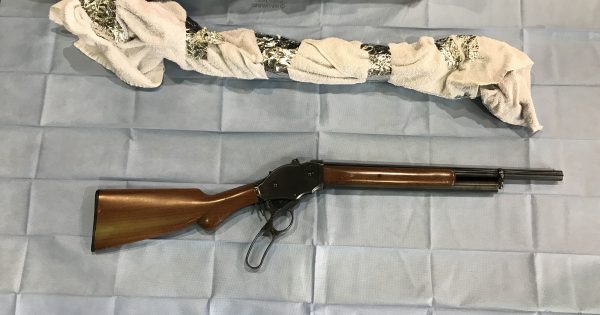 Shotgun and rifle seized during vehicle search in Belconnen