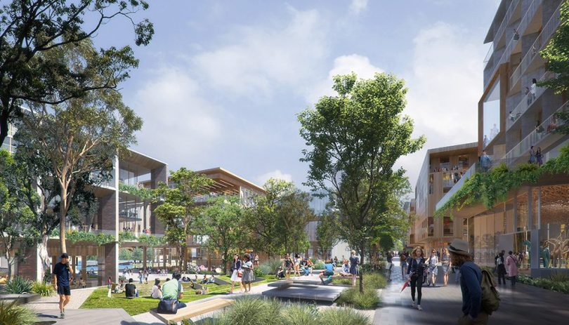 artist's impression of the Reid Campus Core