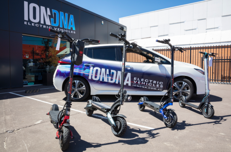 Ion DNA scooters