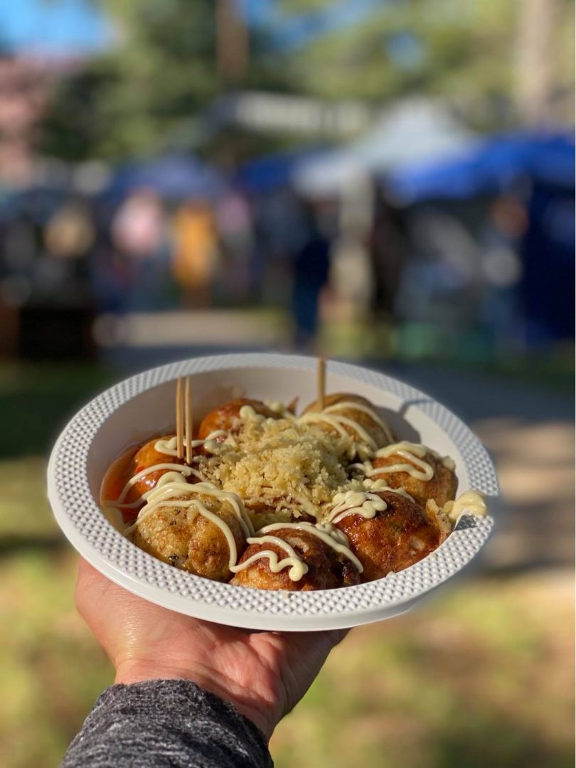 Octoball stall Takoyaki