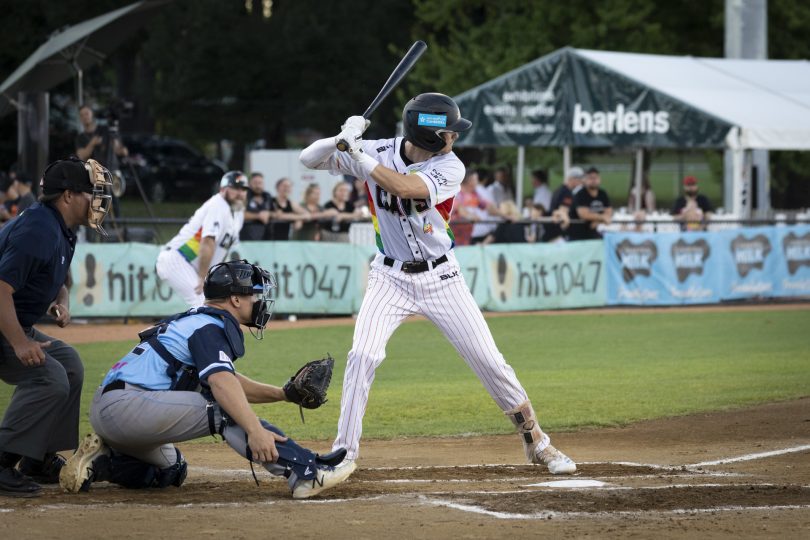 Baseballer playing for Canberra Cavalry.