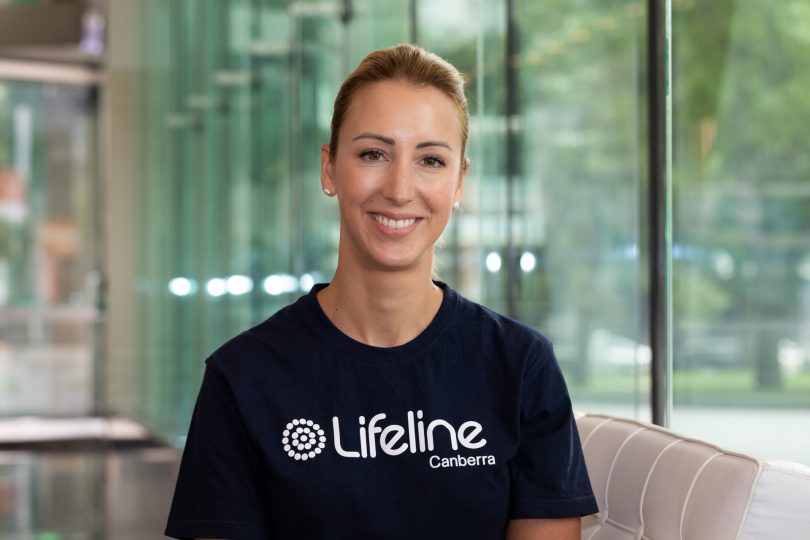 Lifeline Canberra CEO Carrie-Ann Leeson