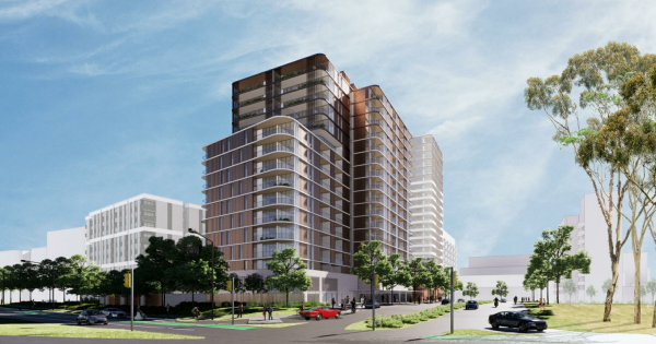 Plans lodged for 16-storey residential tower on Woden's western edge